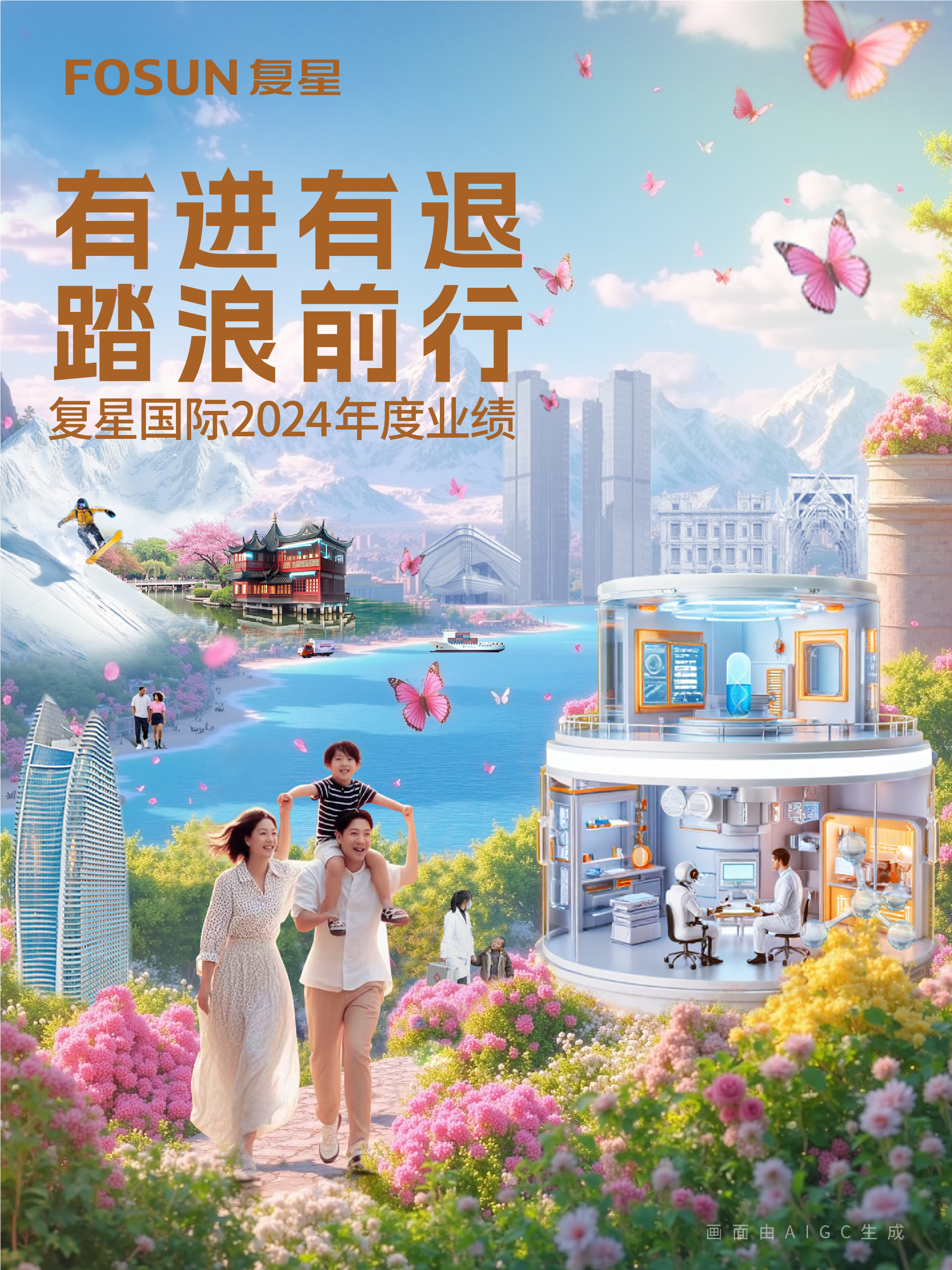 復(fù)星國際發(fā)布2024年業(yè)績：總收入人民幣1921.4億元，產(chǎn)業(yè)運營利潤人民幣49億元，整體經(jīng)營面穩(wěn)健