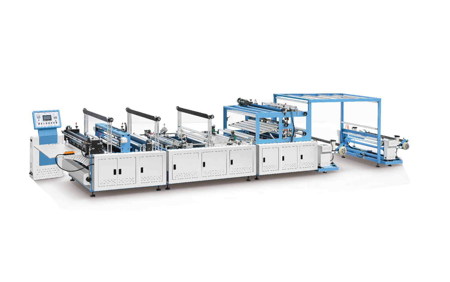ZXL-1300雙放料無紡布制袋機(香蕉套袋、衛(wèi)浴潔具套袋、沙發(fā)套袋)